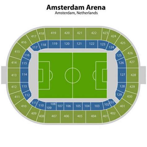 sitzplan amsterdam arena.